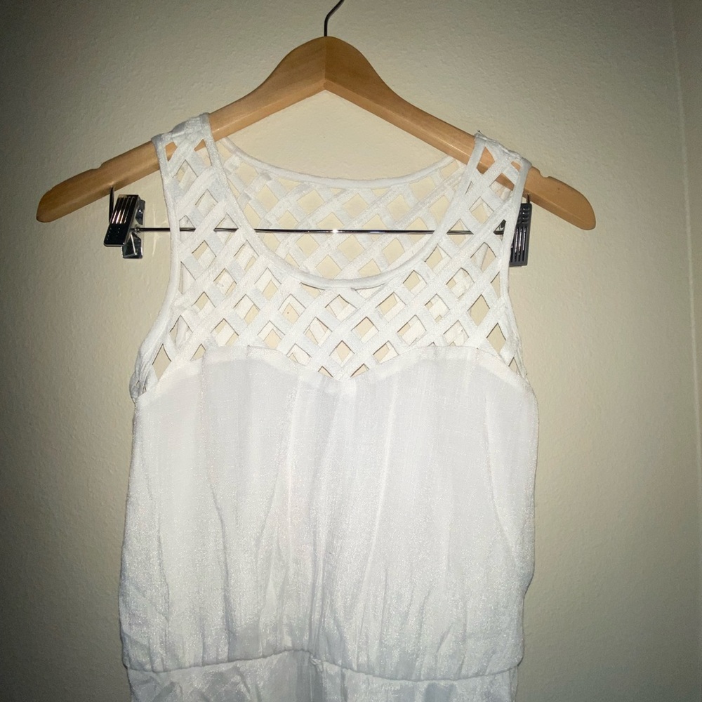 XS Lily Rose summer white dress, JUNIOR size